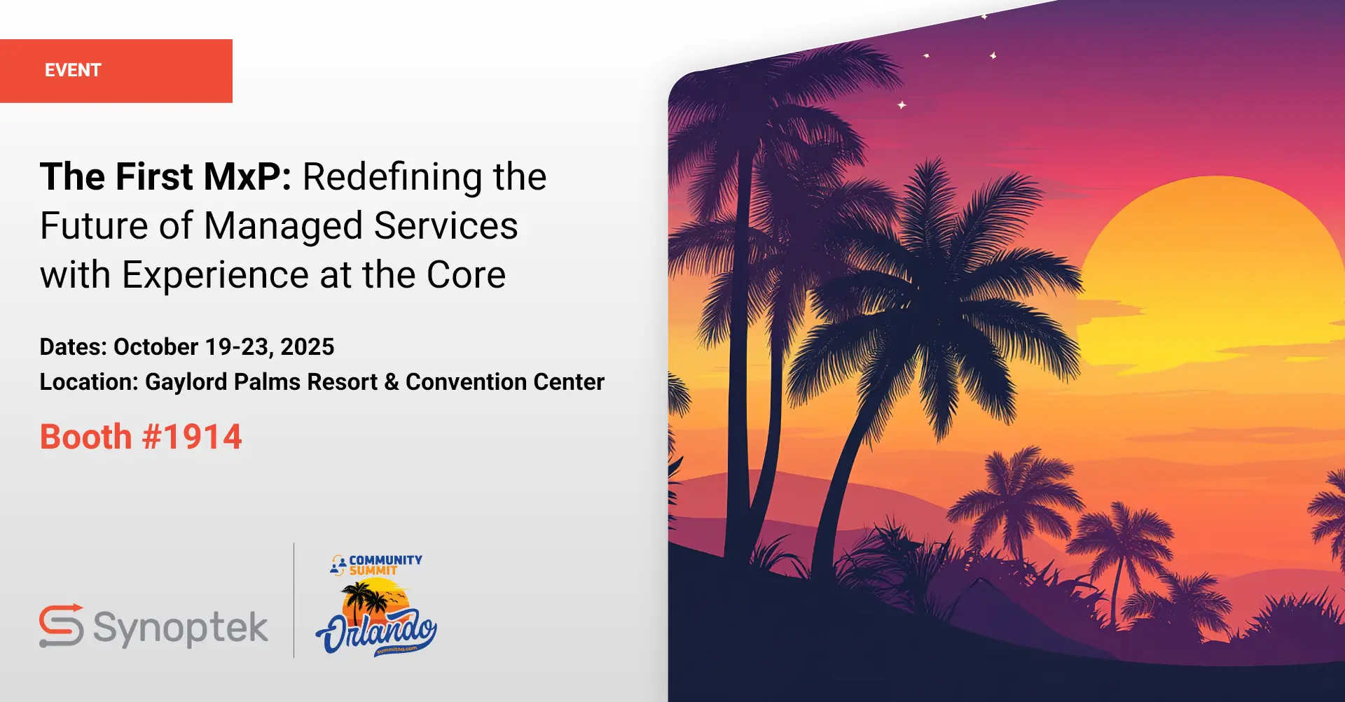 Community Summit North America 2025 | Synoptek